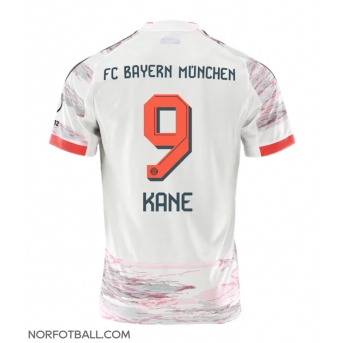 Billige Fotballdrakt Bayern Munich Harry Kane #9 Replika Bortedrakt 2025-26 Kortermet